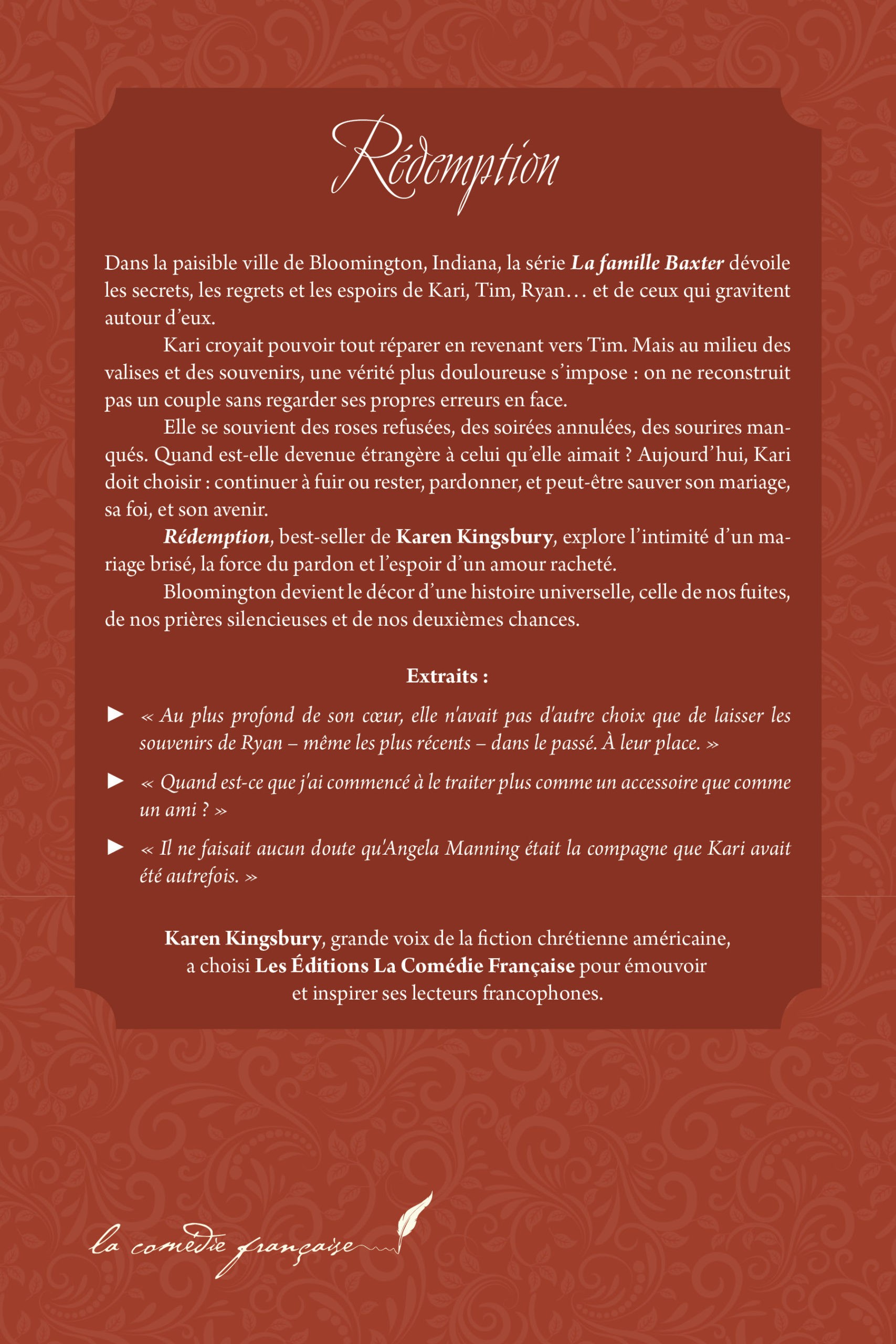 Quatrième de couverture