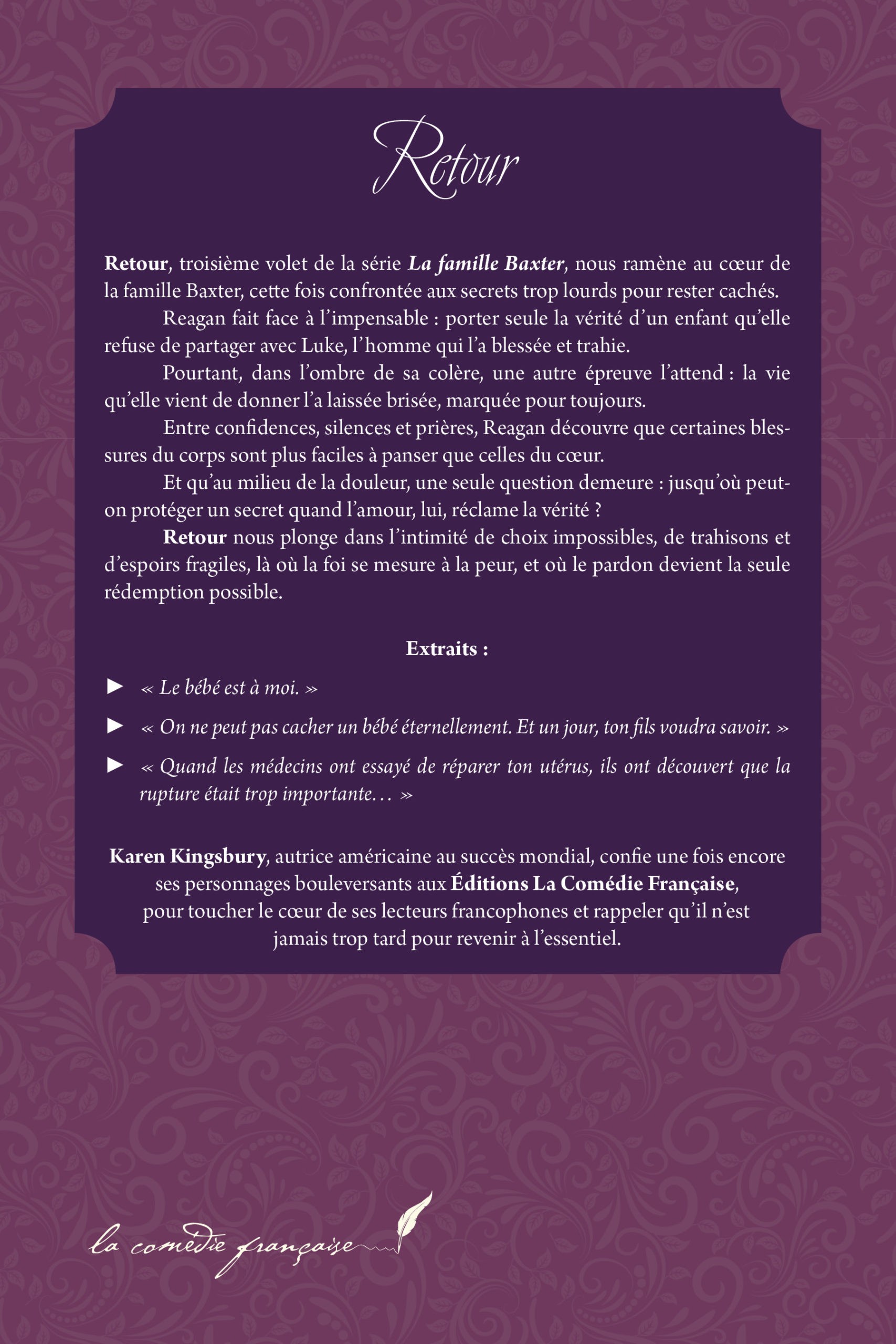 Quatrième de couverture