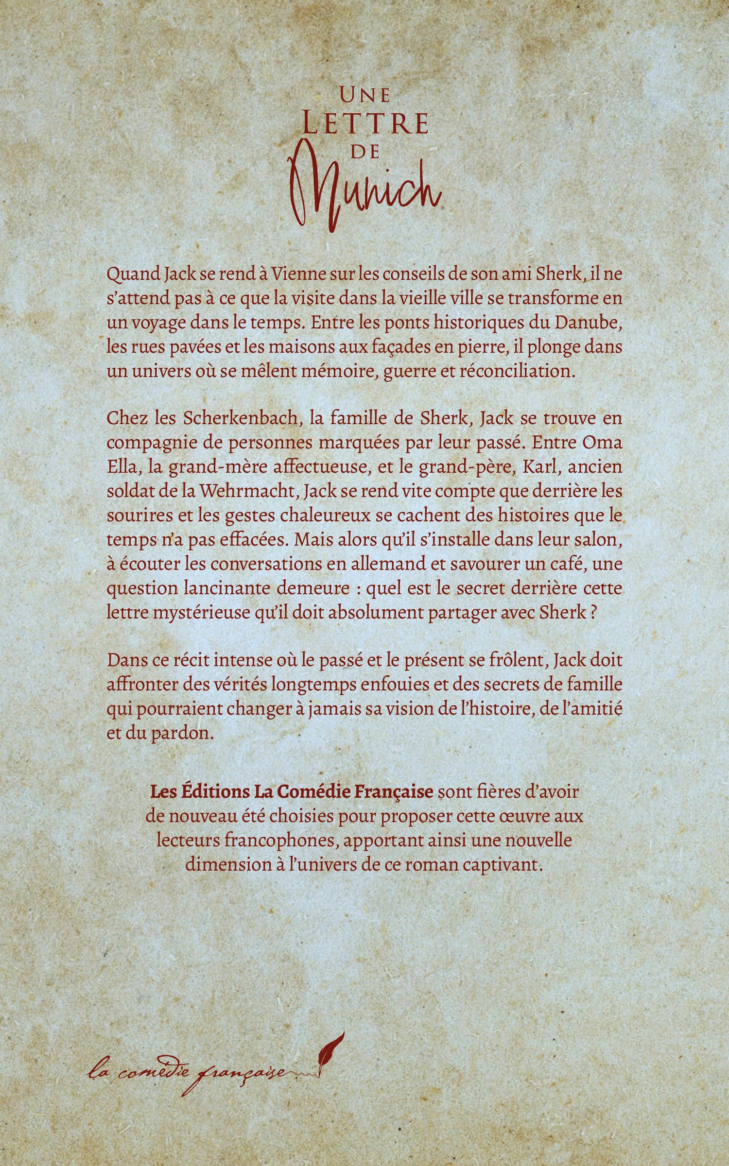 Quatrième de couverture