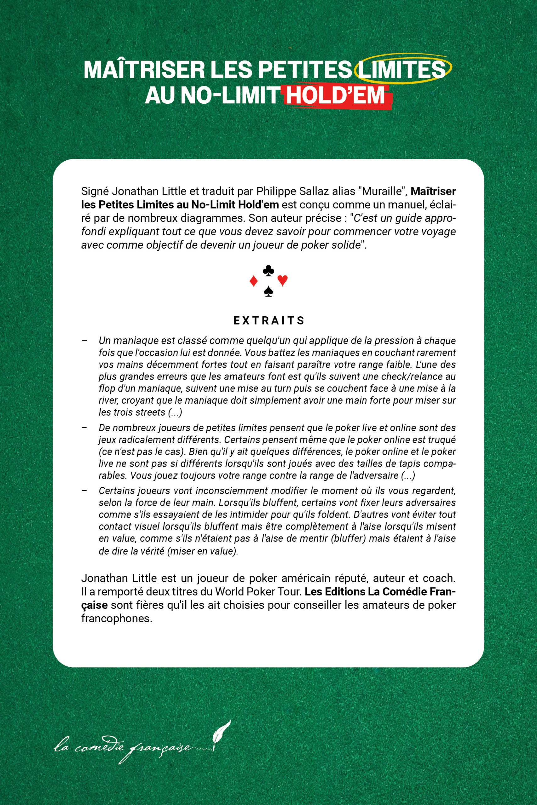 Quatrième de couverture