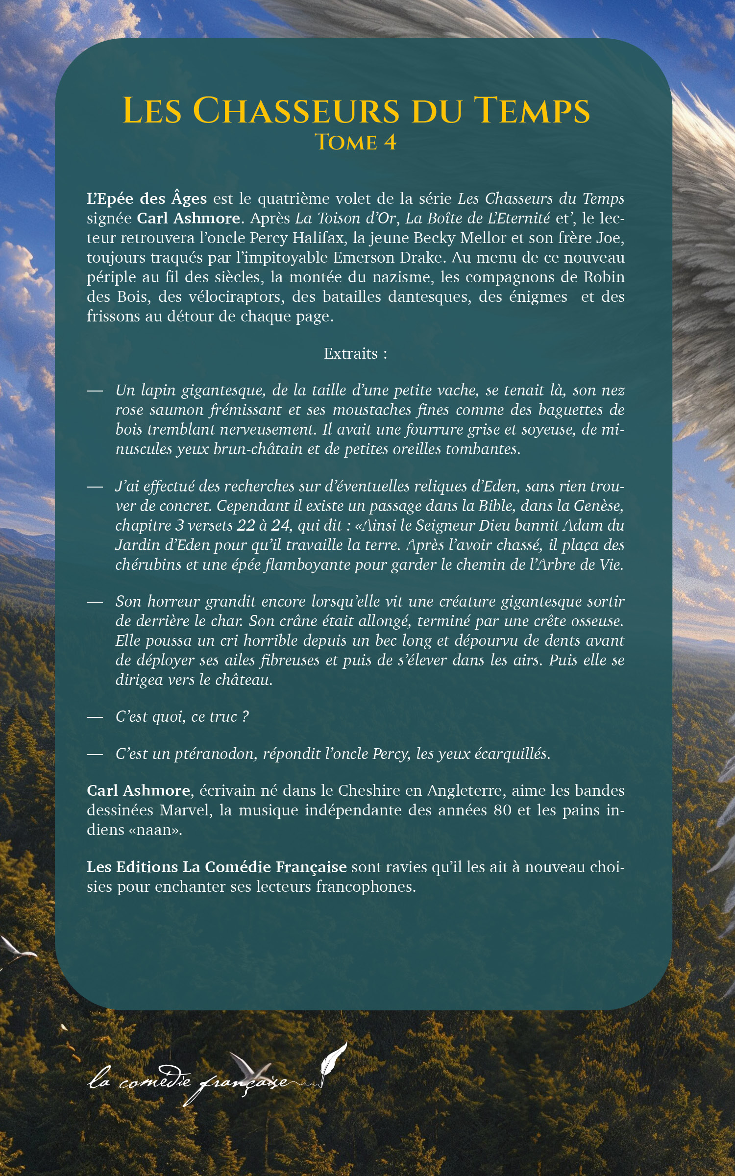 Quatrième de couverture