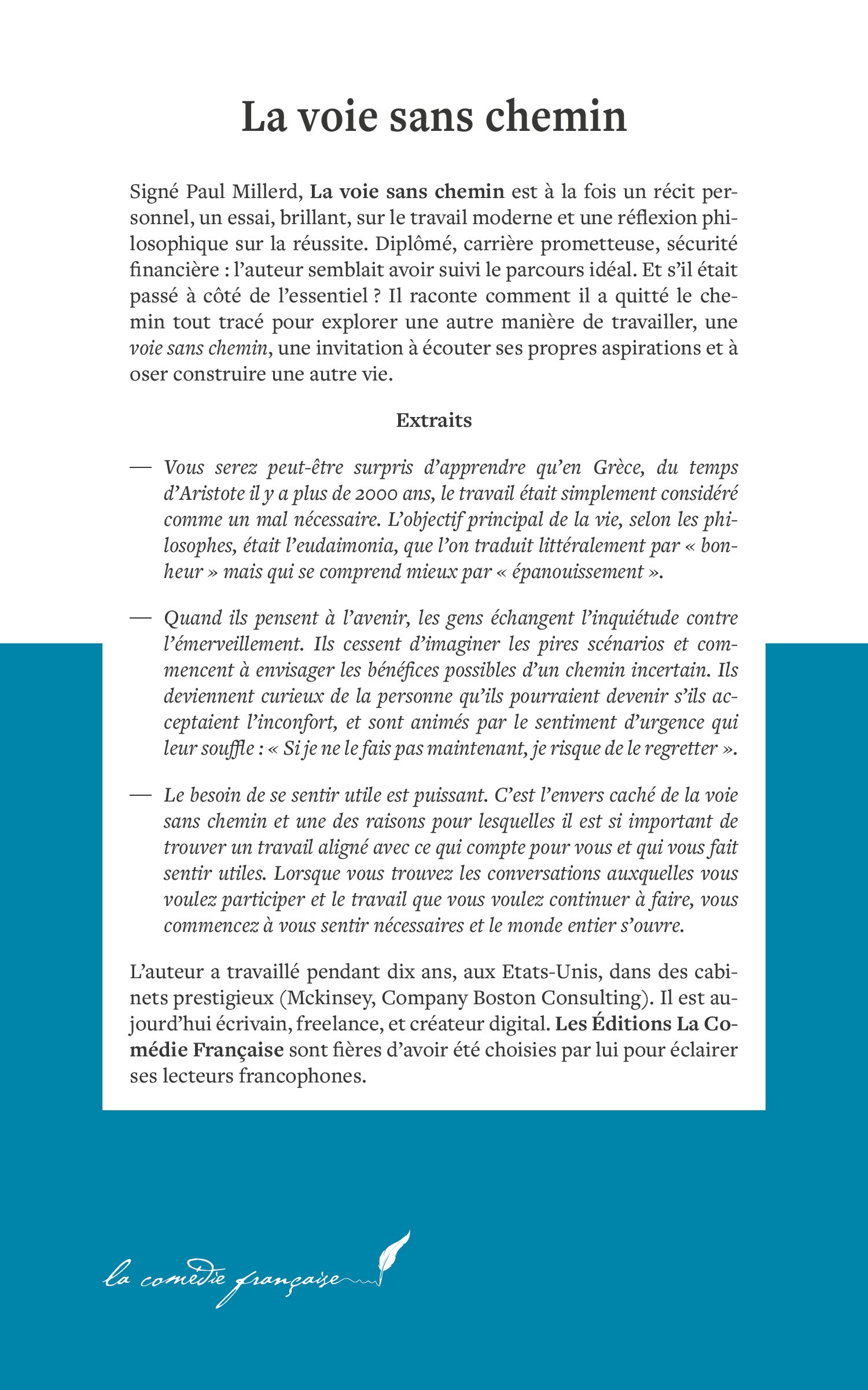 Quatrième de couverture