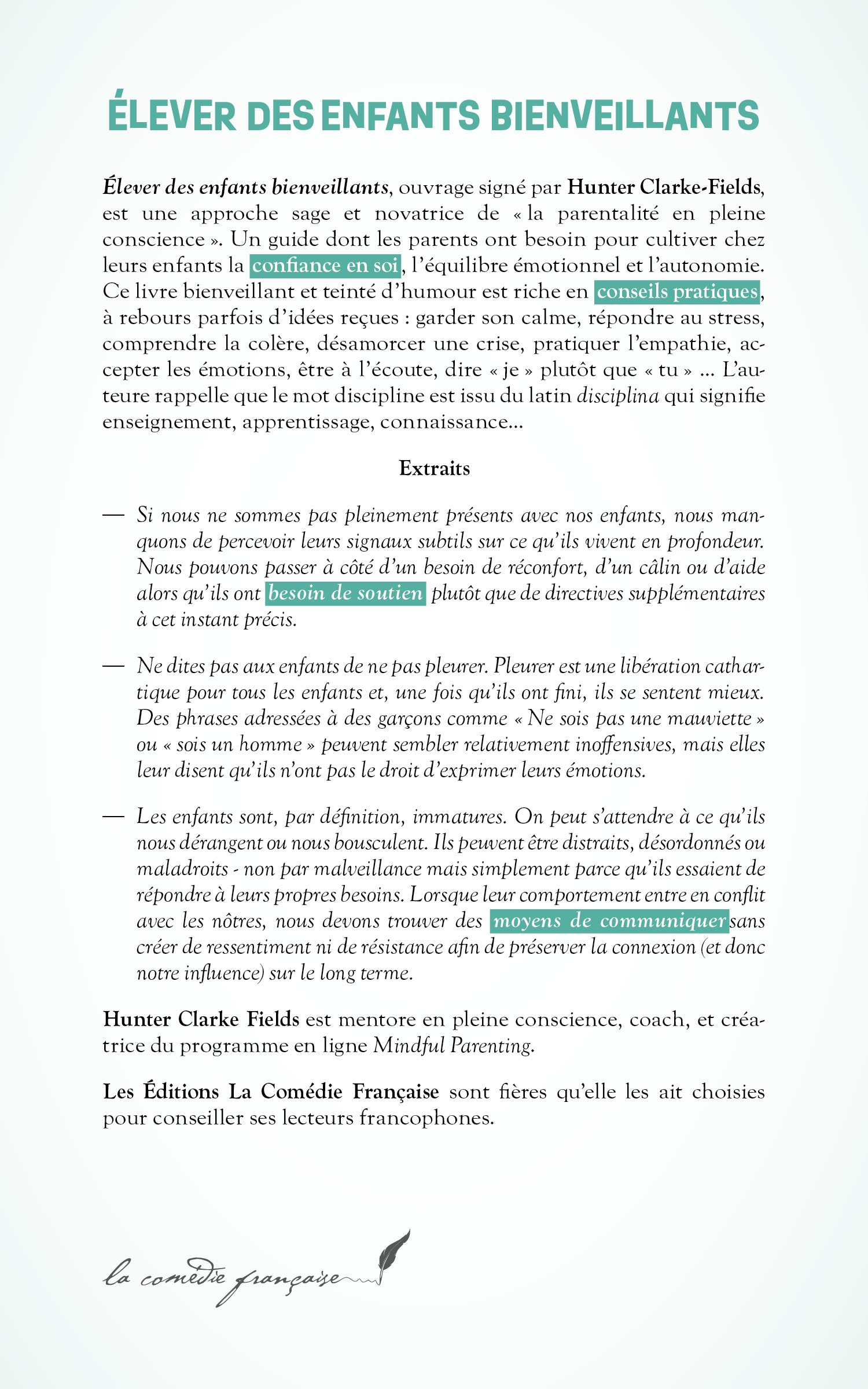 Quatrième de couverture