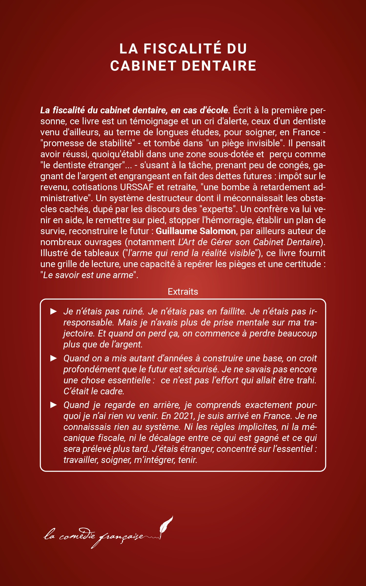 Quatrième de couverture