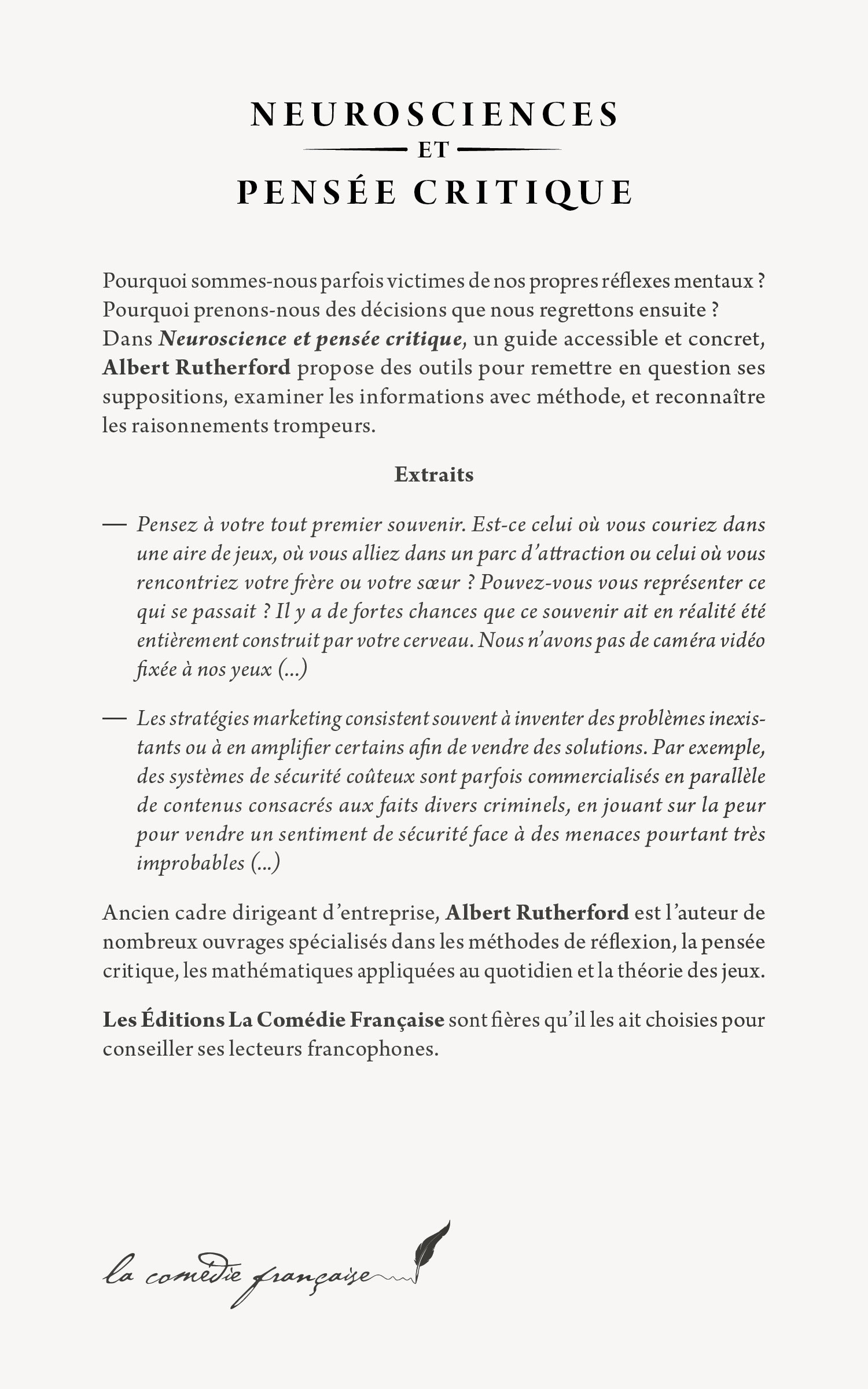 Quatrième de couverture