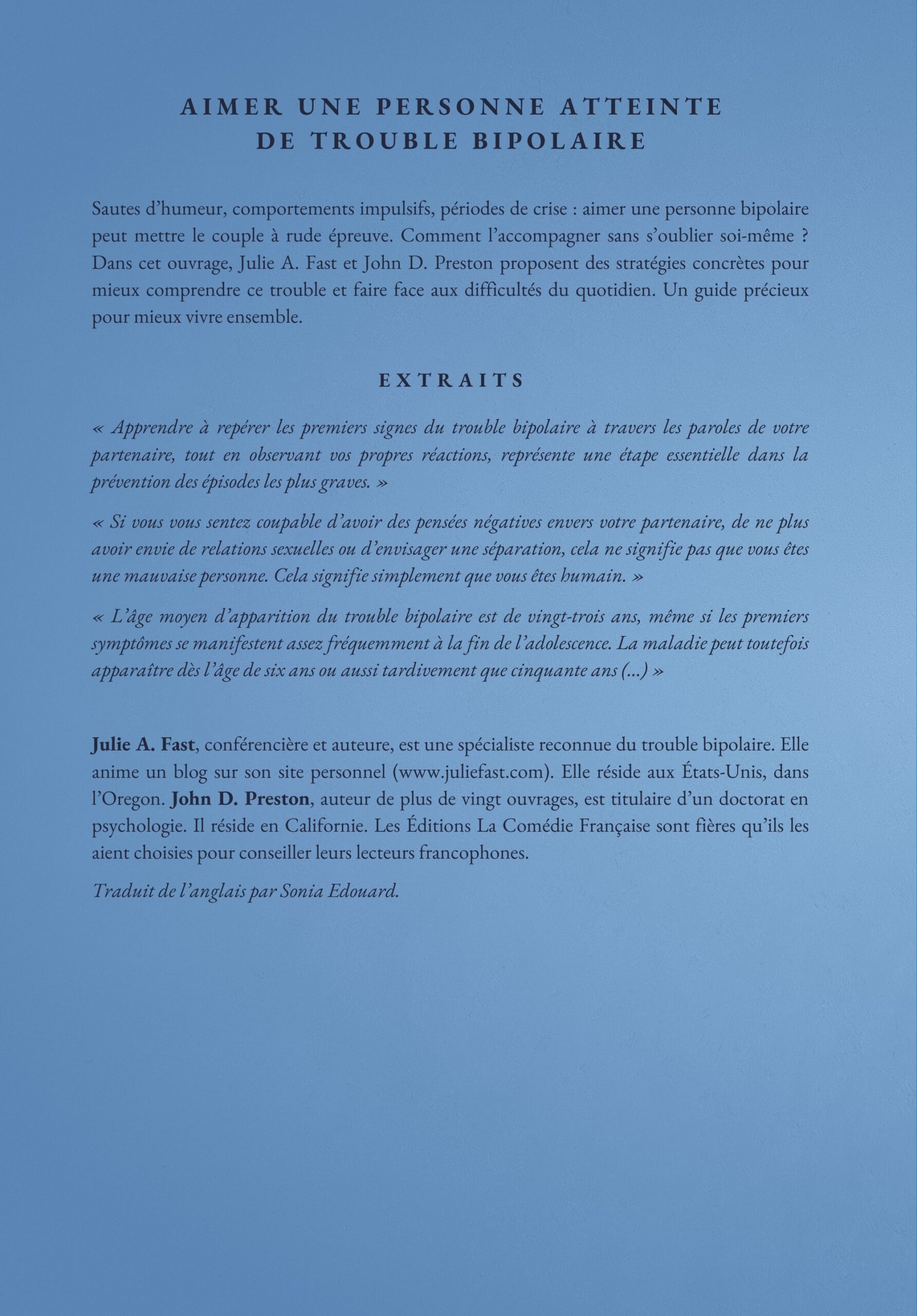 Quatrième de couverture
