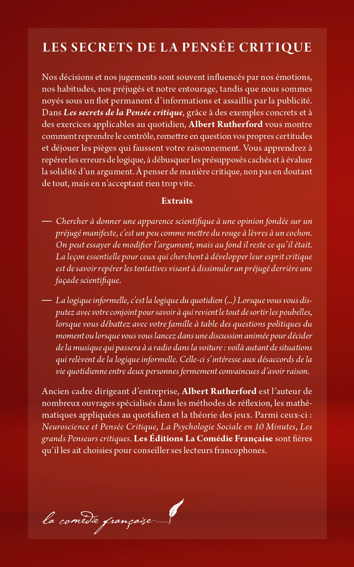 Quatrième de couverture