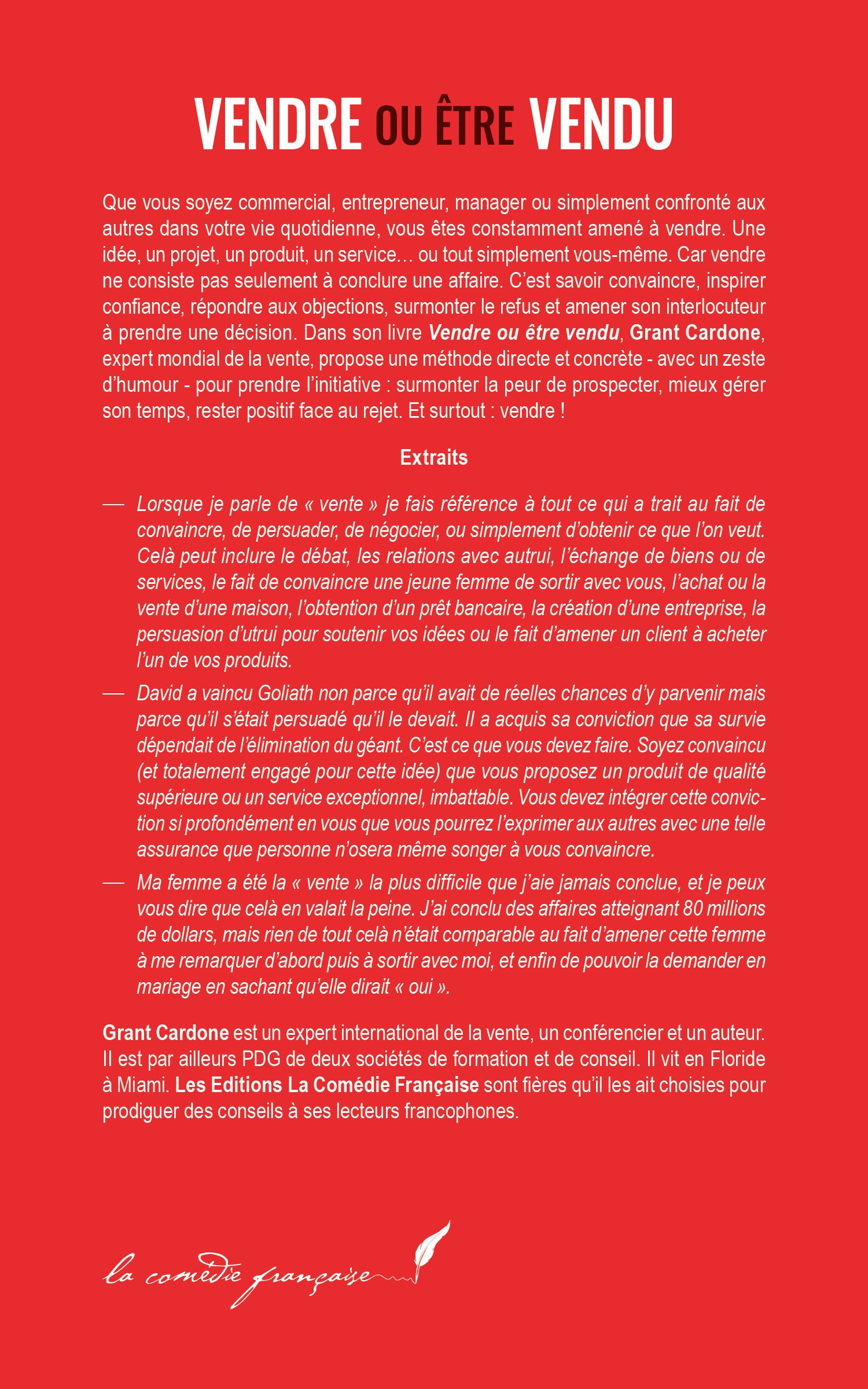 Quatrième de couverture